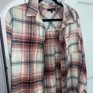 Pink Blue Flannel
